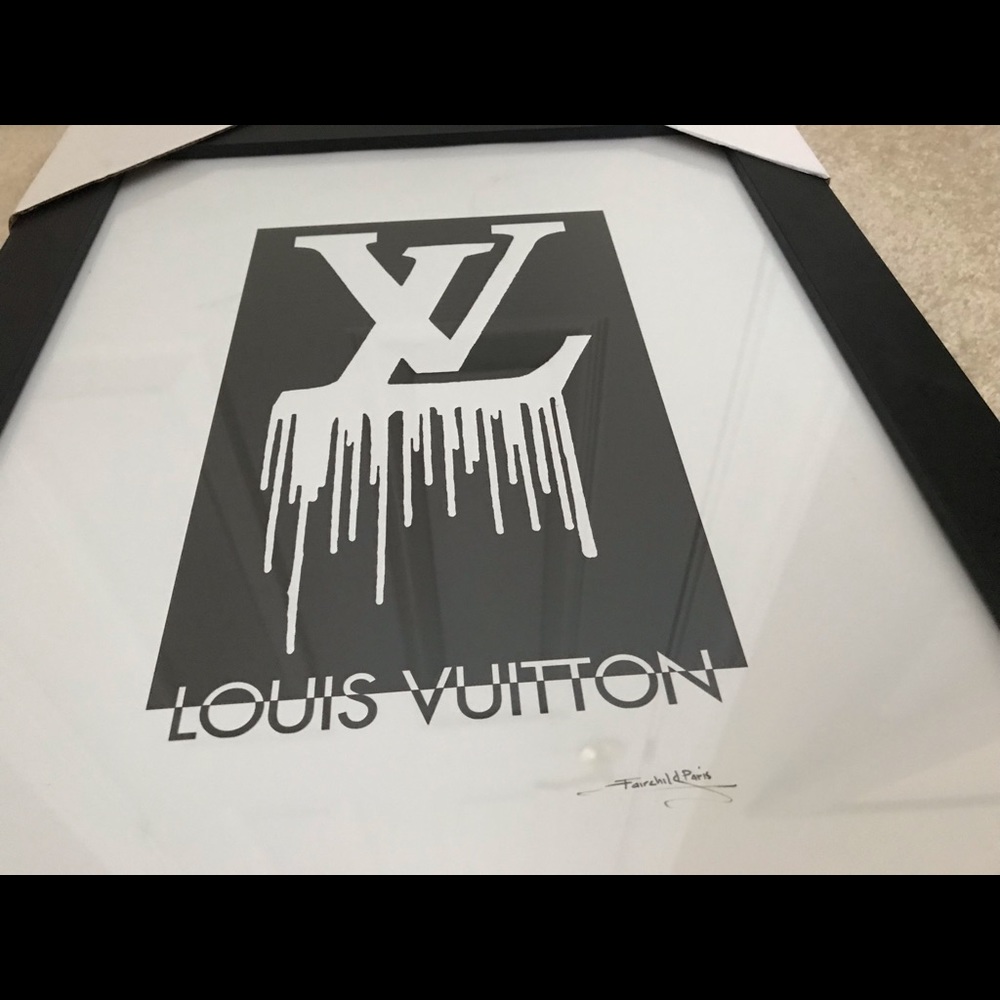 Fairchild Paris Louis Vuitton Framed Print 14x18